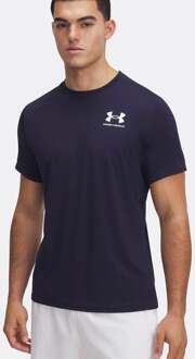 Under Armour Heatgear Fitted T-shirt Heren-Donkerblauw - XXL