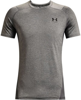 Under Armour Heatgear Fitted T-shirt Heren grijs - XL,XXL