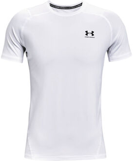 Under Armour Heatgear Fitted T-shirt Heren wit - S,M,L,XL,XXL