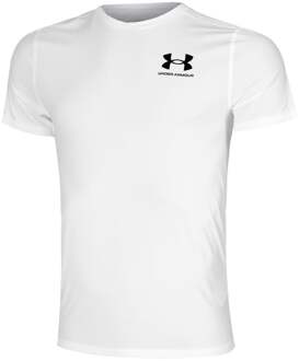 Under Armour Heatgear Fitted T-shirt Heren-Wit - S,XL,XXL