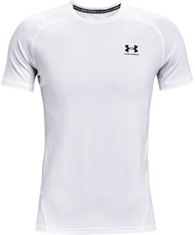 Under Armour Heatgear Fitted T-shirt Heren wit - XL