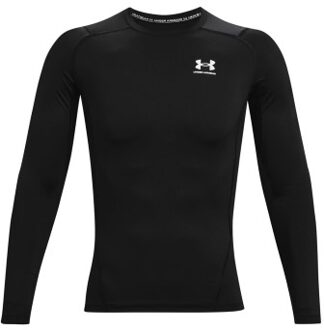 Under Armour HeatGear LS Compression Shirt Blauw,Zwart,Grijs,Wit,Rood,Versch.kleure/Patroon - Small,Medium,Large,X-Large,XX-Large,3XL