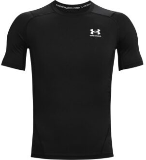 Under Armour HeatGear SS Compression Shirt * Actie * Blauw,Rood,Zwart,Grijs,Wit - Small,Medium,Large,X-Large,XX-Large,3XL