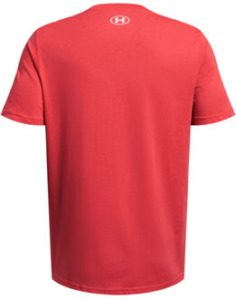 Under Armour Heren 1382911 432 logo t-shirt Rood - XL