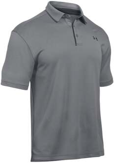 UNDER ARMOUR, Heren Functioneel shirt 'HeatGear Tech', grijs / zwart - S, M, L