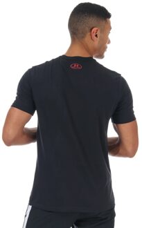 Under Armour Heren GL Foundation T-shirt met korte mouwen (Zwart) - maat