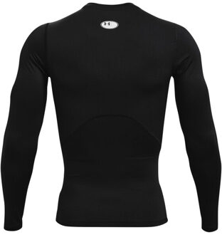 Under Armour Heren heatgear base layer top met lange mouwen Zwart - XL