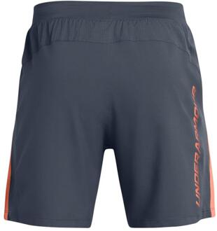 Under Armour Heren Launch Textured Sweat Shorts (Grijs) - M