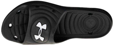 Under Armour Heren locker iv sliders - maat 40,5 Zwart