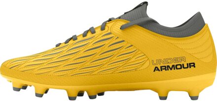 Under Armour Heren Magnetio Select Firm Ground Voetbalschoenen (Geel/Grijs) - maat EU 46 / UK 11
