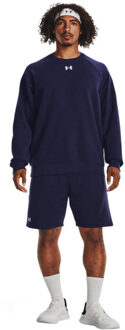 Under Armour Heren rival fleece crew hals trui Paars - S