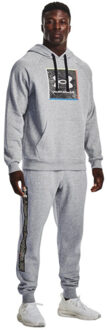 Under Armour Heren rival fleece graphic joggingbroek Grijs - XL