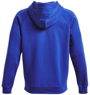 Under Armour Heren rival fleece hoodie Blauw - XL