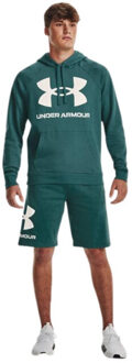 Under Armour Heren rival fleece hoodie Groen - S