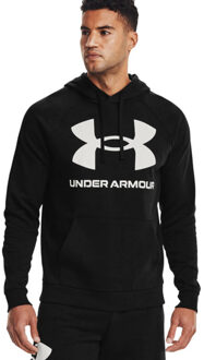 Under Armour Heren rival fleece hoodie Zwart - XL