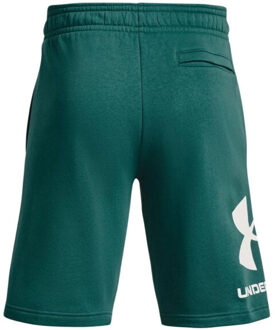 Under Armour Heren rival fleece logo shorts Groen