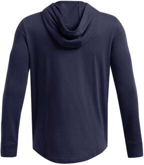 Under Armour Heren Rival Grafisch Badstof Hoodie (Blauw)