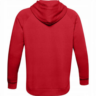 Under Armour Heren rival groot logo fleece training hoodie Rood - S