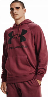 Under Armour Heren rival groot logo fleece training hoodie Rood - XXL / XXXL