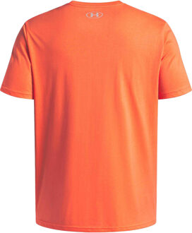 Under Armour Heren Sport T-shirt met korte mouwen en dooslogo (Oranje)