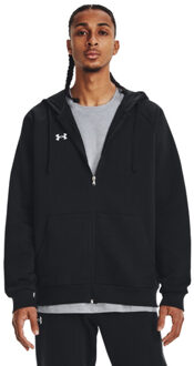 Under Armour Heren sportstyle rival fleece full zip hoodie Zwart - M