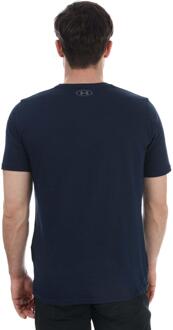 Under Armour Heren Sportstyle T-shirt in doos (Marine, Rood) - maat S Navy