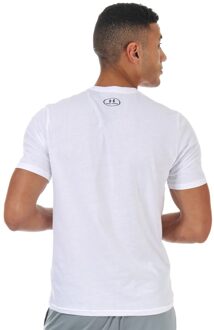 Under Armour Heren Sportstyle T-shirt met korte mouwen (Wit)