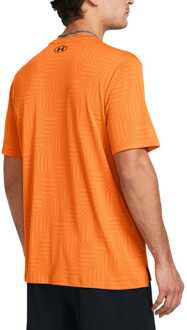 Under Armour Heren-T-shirt met korte mouwen Under Armour Tech Vent Geotessa in oranje - maat