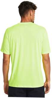 Under Armour Heren-T-shirt Under Armour Tech Reflecterend in Geel - maat