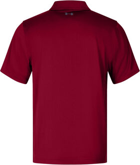 Under Armour Heren T2G Poloshirt (Kardinaal) - maat Donkerrood