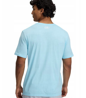 Under Armour Heren team issue wordmark t-shirt Blauw - XL