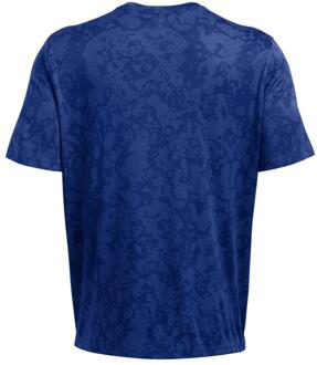Under Armour Heren Tech Geode Vent T-shirt (Tech Blauw) - maat