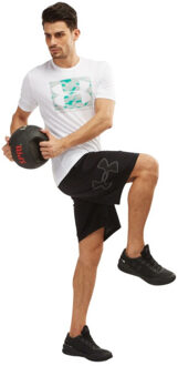 Under Armour Heren tech grafische shorts Zwart