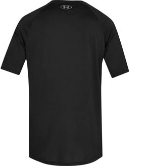 Under Armour Heren-Tech T-Shirt (Zwart/Licht Grafiet) - maat S