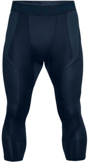 Under Armour Heren Threadborne Seamless Tight Cropped Legging Navy 1306391 408