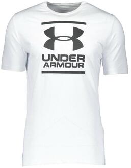 Under Armour Heren UA GL Foundation Korte Mouw T-shirt Wit