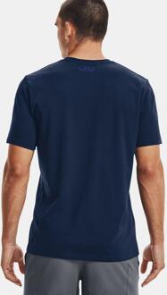 Under Armour Heren UA GL Foundation T Shirt In Navy - maat S