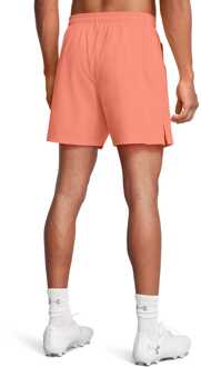 Under Armour Heren Under Armour Challenger Pro Woven Shorts in Oranje