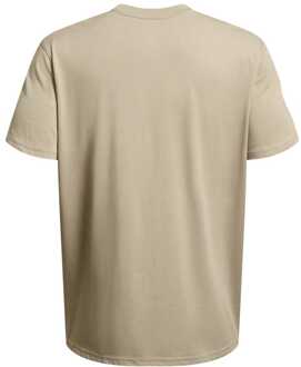 Under Armour Heren Under Armour Hw Armour Label T-shirt in Beige - maat XS