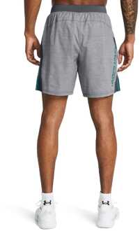 Under Armour Heren Under Armour Launch Shorts in grijs - M
