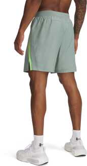 Under Armour Heren Under Armour Launch Shorts in Groen