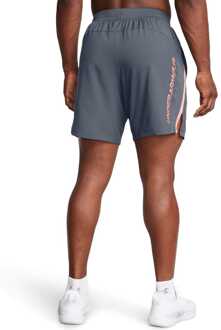 Under Armour Heren Under Armour Launch Texture Shorts in Grijs - 2XL