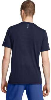 Under Armour Heren Under Armour Seamless Stride T-shirt in Navy - M