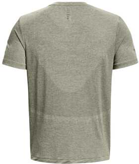 Under Armour Heren Under Armour SeamleStride T-shirt in grijs Groen/Grijs