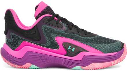 Under Armour Heren Under Armour Spawn 7 Basketbalschoenen in Zwart - EU 43 / UK 9