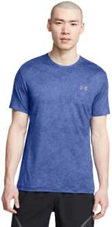 Under Armour Heren Under Armour Vanish Elite Vent T-shirt met opdruk in blauw - maat