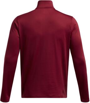 Under Armour Heren Vanish Cold Weather Quarter Zip Training Top (Rood) - XS