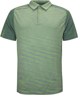 Under Armour Heren Vanish Seamless Poloshirt Casual Groen Top 1345458 369 - L