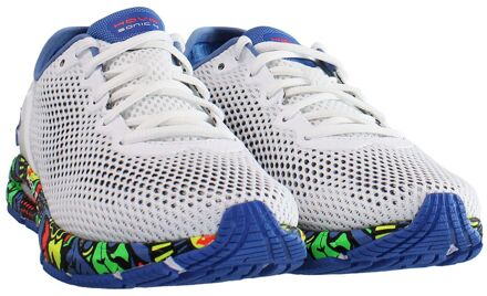 Under Armour HOVR Sonic 4 Run Raar Wit Dames Hardlooptrainers - maat