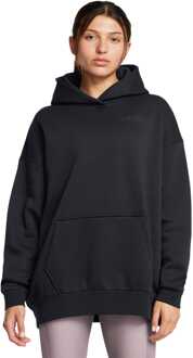Under Armour Icon Fleece Ultra Oversized Hoodie voor dames in zwart